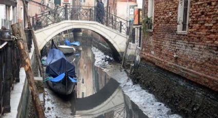 ¡Sorpresa mundia! Venecia pasó de una inundación sin precedentes a no tener agua