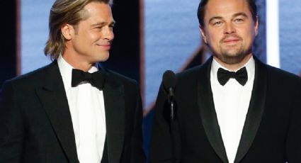 ¡Qué manera de agradecer! Brad Pitt elogió de una manera particular a su compañero DiCaprio