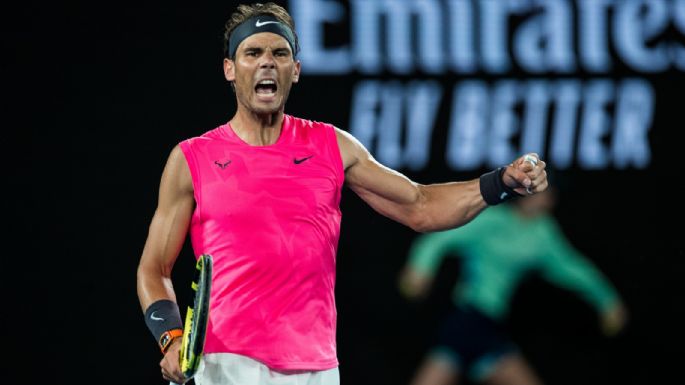 Impresionante victoria de Rafael Nadal en los octavos del Australian Open