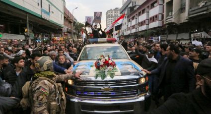 FOTOS: Una multitud se despide del comandante iraní y su hija advierte a Estados Unidos sobre un "día oscuro"