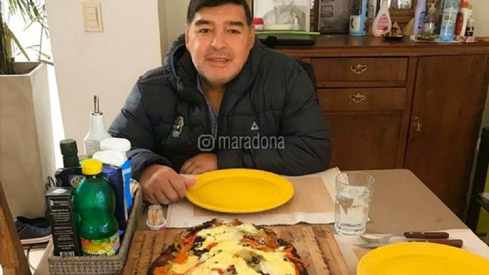 Pizza y milanesas: las comidas preferidas de Diego Armando Maradona