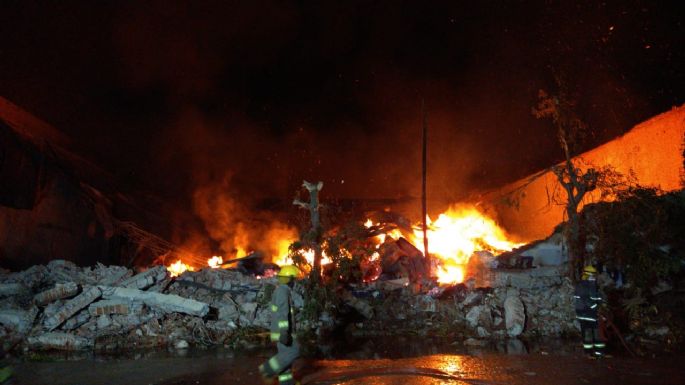 Hubo derrumbe controlado: los daños severos que dejó el incendio en Cervi