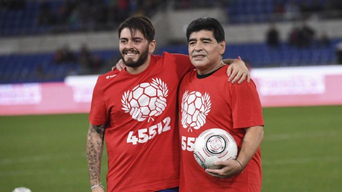 Diego Maradona Junior y un mensaje para su padre que nos emocionó: "Hasta el último respiro"