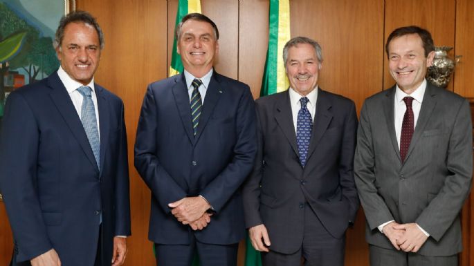 Bolsonaro aseguró que quiere "una Argentina fuerte"