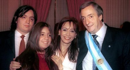 El homenaje de Florencia Kirchner a su padre por su asunción como Presidente