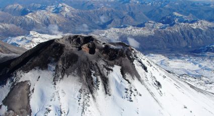 Atención: se registró un flujo de lava en un volcán cercano al norte neuquino