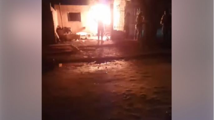 En Valentina Sur: incendio con disturbios en Neuquén