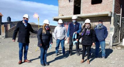Obra de gas beneficia a 60 familias en Bajada del Agrio