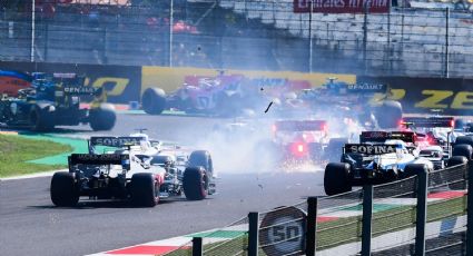 Fórmula 1: victoria de Lewis Hamilton en una carrera repleta de accidentes