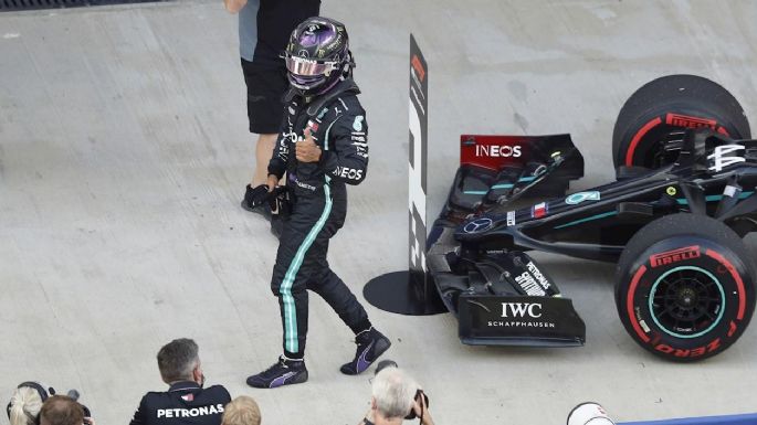 Otra vez lo hizo: increíble pole position de Lewis Hamilton