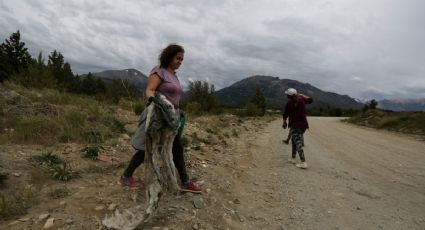 Gran recolección de residuos en Bariloche: llenaron tres contenedores de basura en media hora