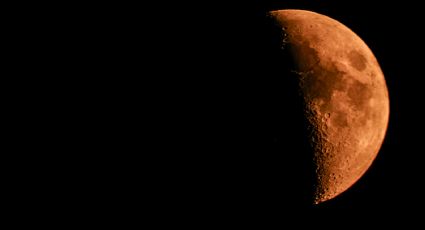 Así se vio desde Neuquén el eclipse parcial de Luna