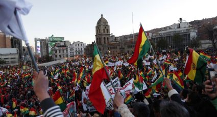 Protestas en Bolivia en contra del gobierno del presidente Luis Arce