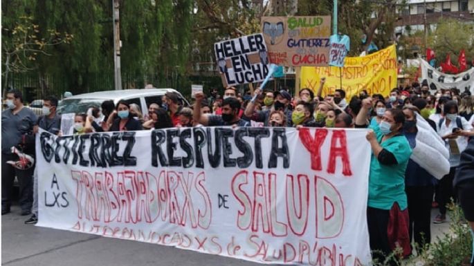 "Al Gobierno no le interesa la salud": el enojo de los agentes sanitarios de Neuquén