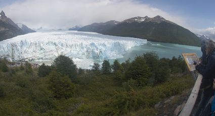 Imágenes imperdibles de un espectáculo natural en el Glaciar Perito Moreno