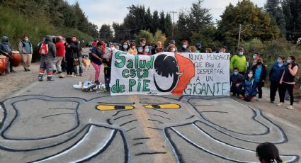 Tensión en Villa La Angostura: gendarmería intervino en la protesta de Salud