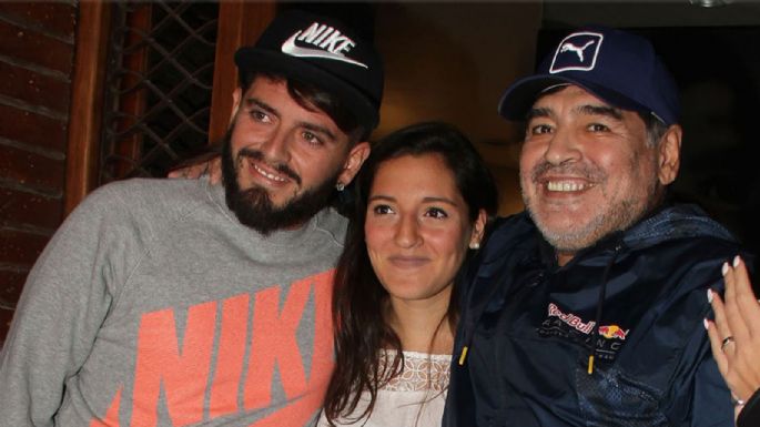 En medio del escándalo, Diego Maradona Junior se jugó por su hermana Jana