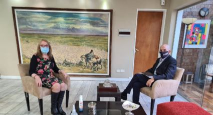Alicia Kirchner se reunió con un secretario petrolero por la ley de inversiones hidrocarburíferas