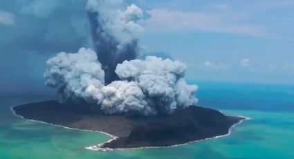 El océano Pacífico se tragó el cráter del volcán de Tonga y a sus dos islas: así se ve ahora