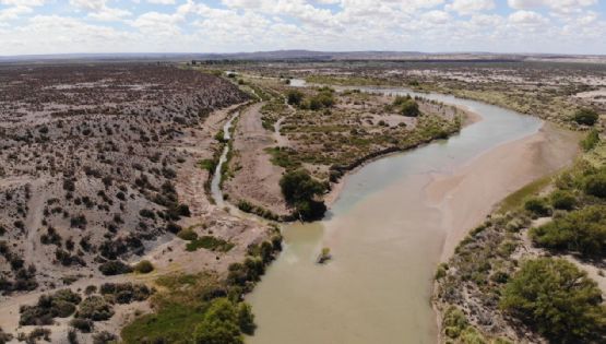 "Se están robando el agua": advierten el mal manejo del Río Chubut en Las Plumas