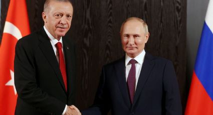 El presidente de Turquía se reunió con Vladimir Putin en Kazajstán