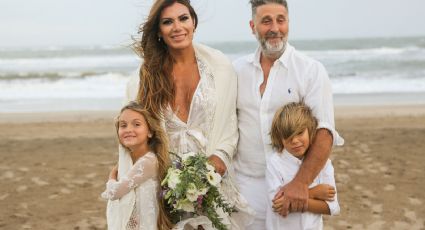 Amor y playa: cómo fueron las paradisíacas vacaciones de Flor de la V y su familia