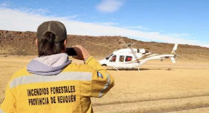 La Provincia dispone de cuatro helicópteros para actuar ante eventuales incendios forestales