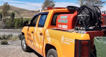 El Parque Nacional Lanín agrega dos nuevas camionetas a la flota para combatir los incendios