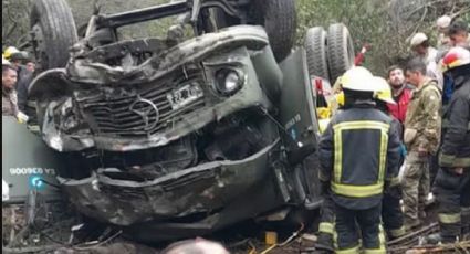 La Justicia Federal investigará el vuelco del camión del ejército en San Martín de los Andes