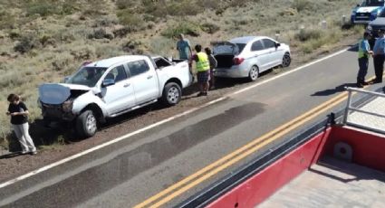 Choque en la Ruta 237, cerca de Picún Leufú, dejó dos menores lesionados