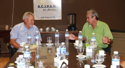 Daniel Figueroa y Darío Peralta se reunieron con autoridades de Acipan