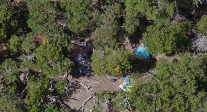 Utilizan drones en el Parque Nacional Lanín para detectar fogones en lugares no habilitados