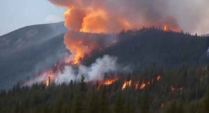 El incendio en el Parque Nacional los Alerces continúa incontrolable