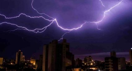 Alerta por tormentas eléctricas en varias regiones de la provincia
