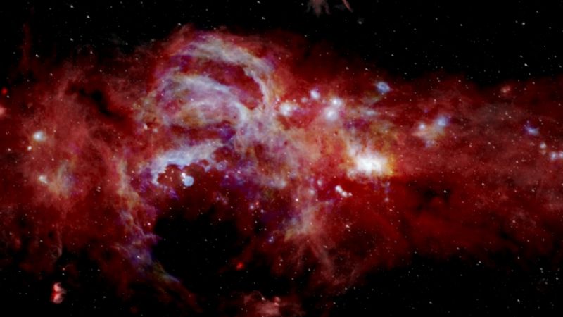 La NASA revela una impresionante imagen del 'núcleo' de la Vía Láctea