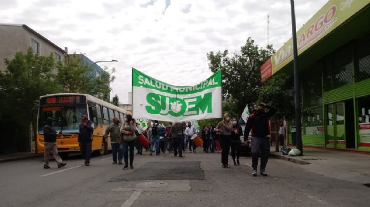 Disturbios en una manifestación de empleados municipales en Córdoba