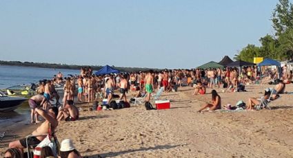 “Es lamentable”: preocupación en Entre Ríos por descontrol en una playa