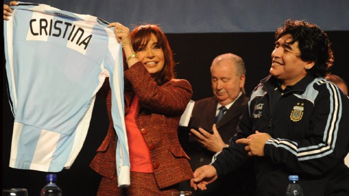 "Se fue un grande. Hasta siempre Diego": el mensaje de Cristina Kirchner a Maradona