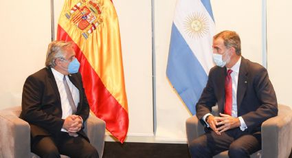 Reunión extraordinaria entre el presidente Alberto Fernández y el rey de España