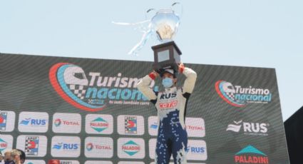 El rionegrino Manu Urcera es bicampeón de Turismo Nacional