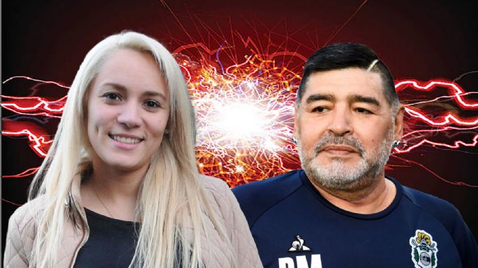 La jugada de Rocío Oliva: sociedad secreta con Maradona y polémico pedido