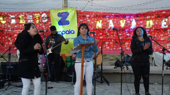 Se realizó en Zapala un concierto navideño al aire libre
