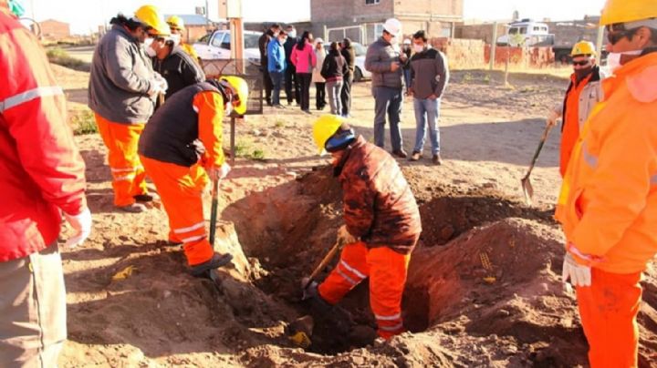 Zapala: Municipalidad encamina obras de gas en un importante sector de la ciudad