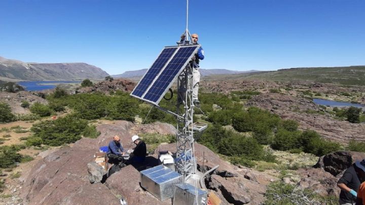 Monitoreo del volcán Copahue: finalizó la instalación de dos estaciones sismológicas