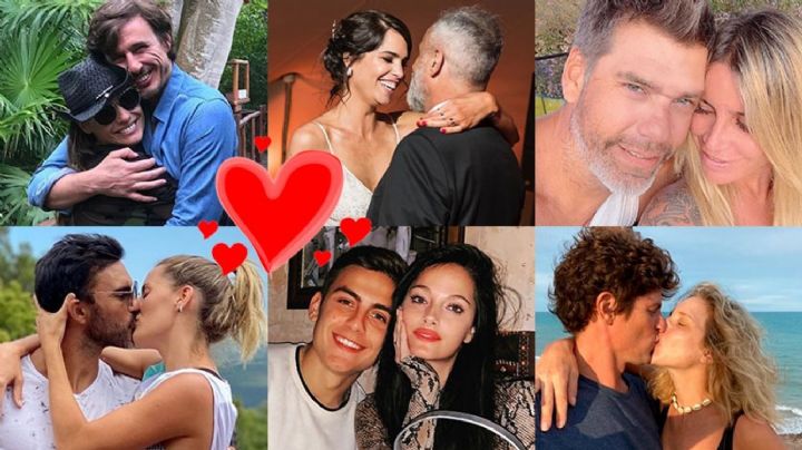 ¡Pasión y romance! Las mejores fotos de los famosos en San Valentín