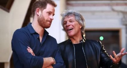 ¡Fantástico y real! Bon Jovi presenta un adelanto de su nuevo hit con el príncipe Harry