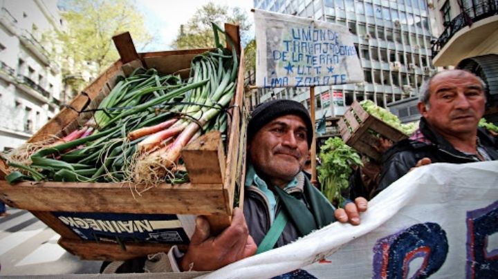 Pequeños productores lanzan un "verdurazo" para apoyar al Gobierno contra la Mesa de Enlace