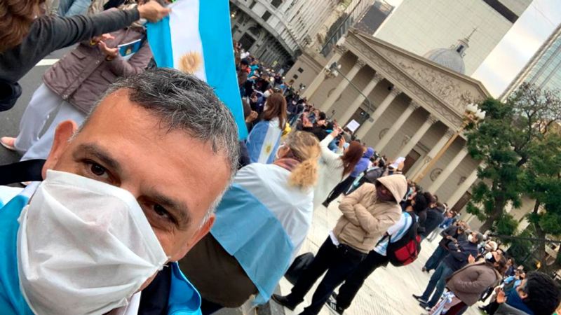 La "infectadura”: opositores al Gobierno presentaron una insólita carta contra la cuarentena