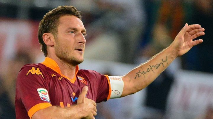 Francesco Totti quiere representar a un “argentino fuerte y devastador”