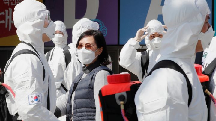 Corea del Sur reportó su más alto número de casos diarios de coronavirus en tres semanas